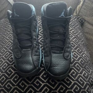 Jordan Kids Sneakers Black and Blue